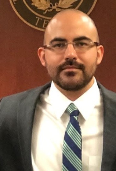 El abogado Jose “Joey” Olivarez III en la corte del Condado de Hidalgo